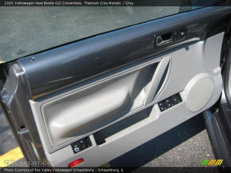 Platinum Grey Metallic / Grey 2005 Volkswagen New Beetle GLS Convertible