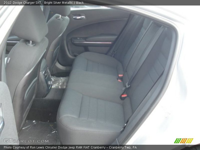 Bright Silver Metallic / Black 2012 Dodge Charger SXT