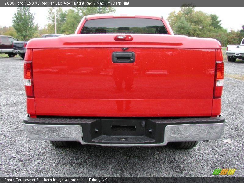 Bright Red / Medium/Dark Flint 2008 Ford F150 XL Regular Cab 4x4