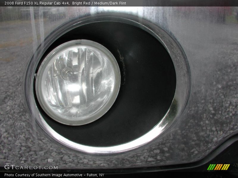 Bright Red / Medium/Dark Flint 2008 Ford F150 XL Regular Cab 4x4