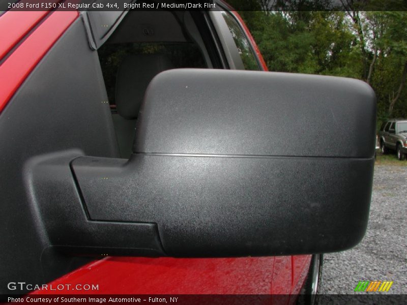 Bright Red / Medium/Dark Flint 2008 Ford F150 XL Regular Cab 4x4