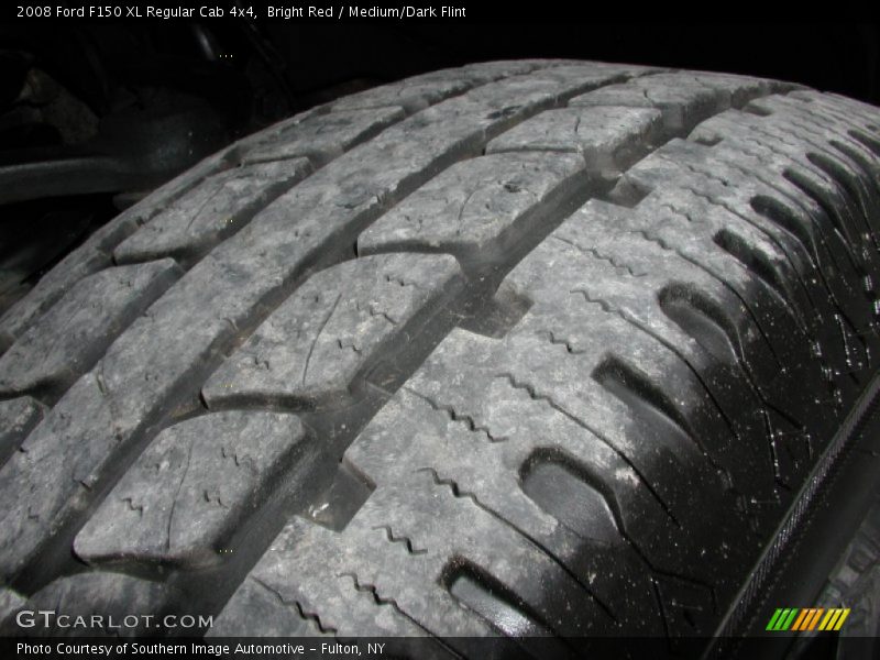 Bright Red / Medium/Dark Flint 2008 Ford F150 XL Regular Cab 4x4