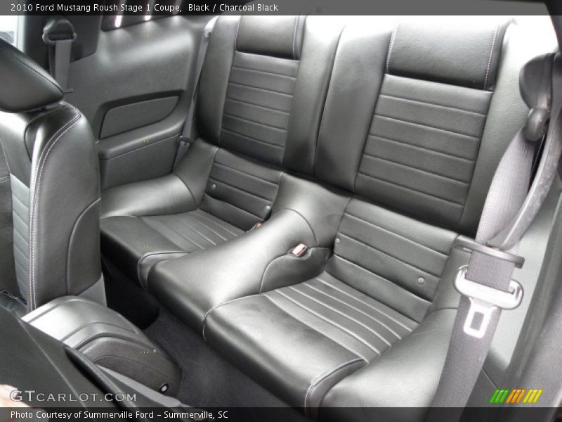 Rear Seat of 2010 Mustang Roush Stage 1 Coupe