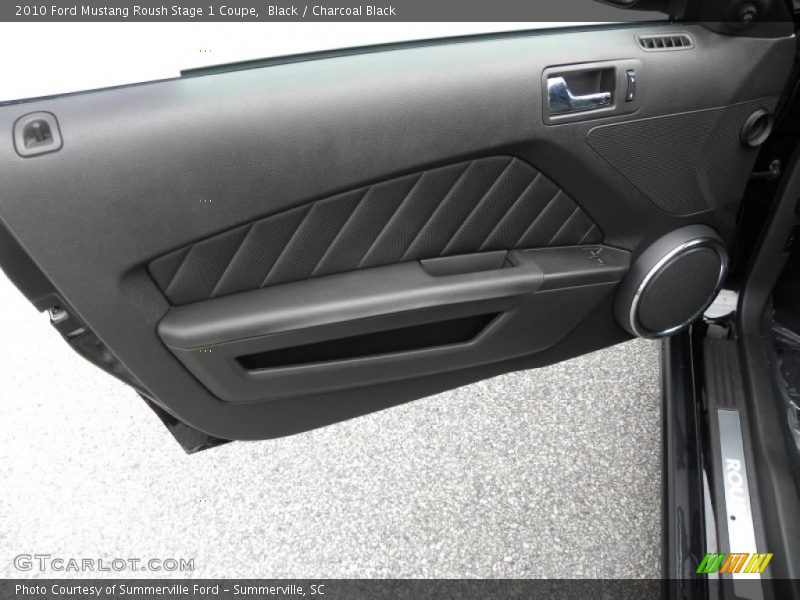 Black / Charcoal Black 2010 Ford Mustang Roush Stage 1 Coupe