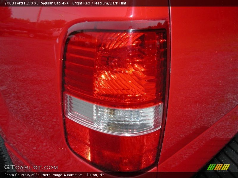 Bright Red / Medium/Dark Flint 2008 Ford F150 XL Regular Cab 4x4