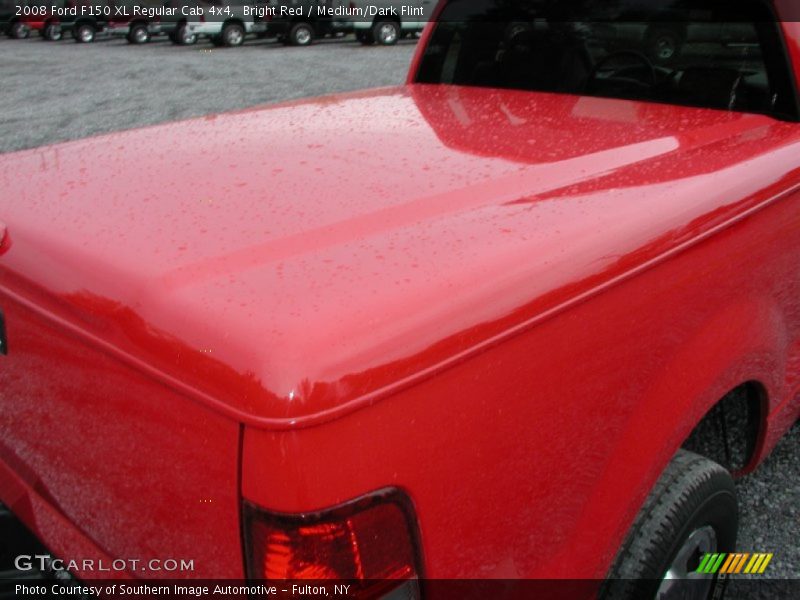 Bright Red / Medium/Dark Flint 2008 Ford F150 XL Regular Cab 4x4