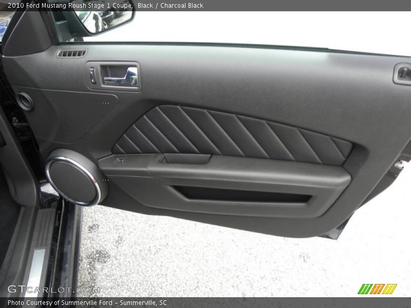 Black / Charcoal Black 2010 Ford Mustang Roush Stage 1 Coupe