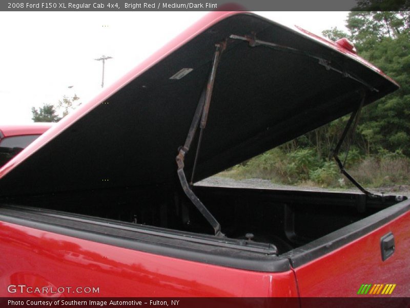 Bright Red / Medium/Dark Flint 2008 Ford F150 XL Regular Cab 4x4