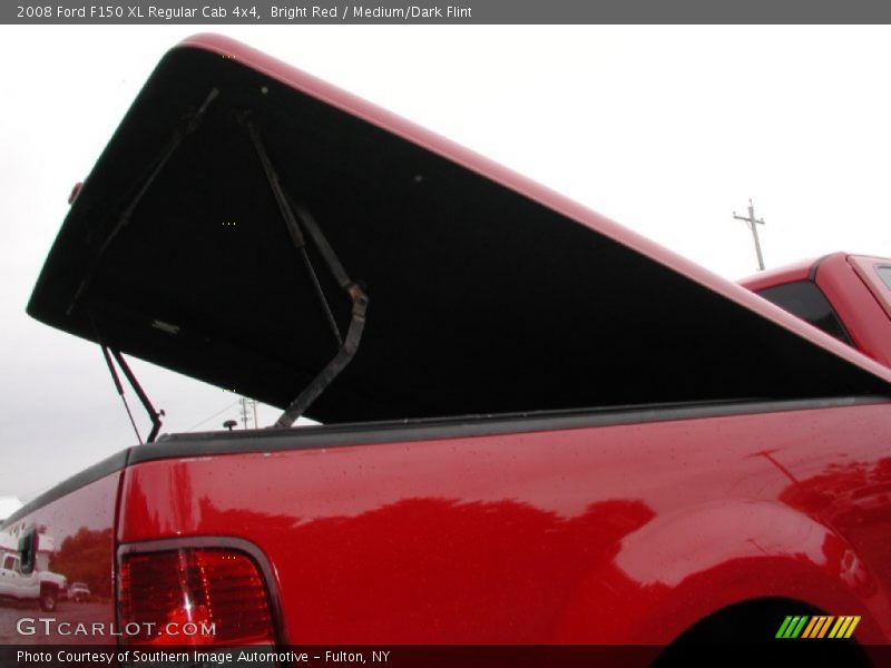 Bright Red / Medium/Dark Flint 2008 Ford F150 XL Regular Cab 4x4