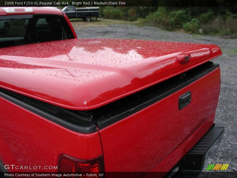 Bright Red / Medium/Dark Flint 2008 Ford F150 XL Regular Cab 4x4