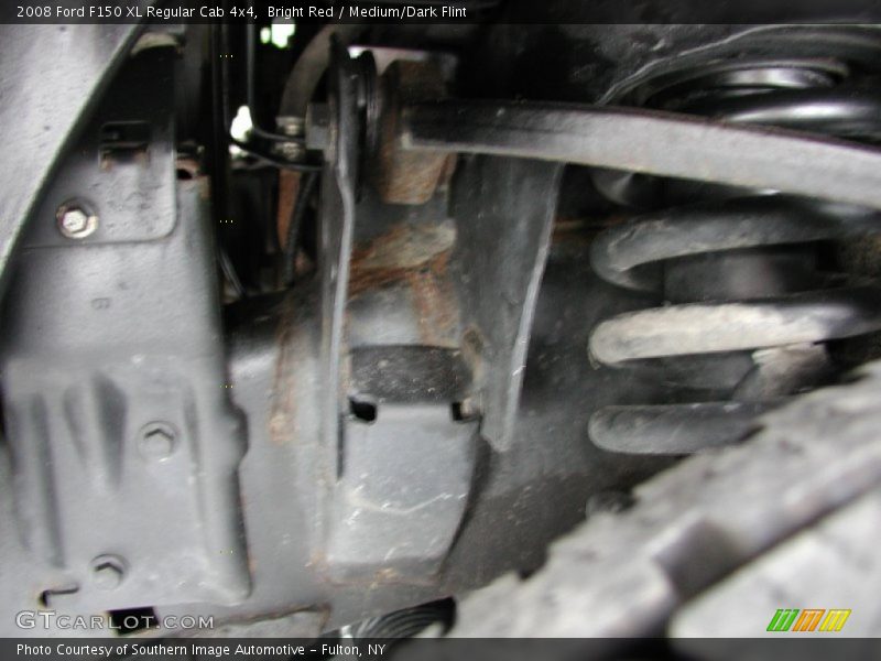 Bright Red / Medium/Dark Flint 2008 Ford F150 XL Regular Cab 4x4