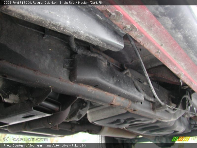 Bright Red / Medium/Dark Flint 2008 Ford F150 XL Regular Cab 4x4