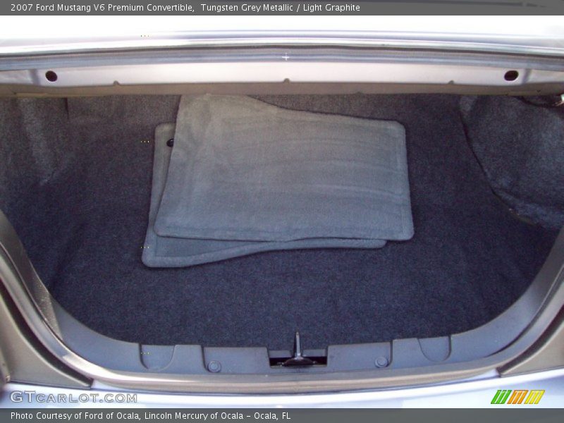  2007 Mustang V6 Premium Convertible Trunk