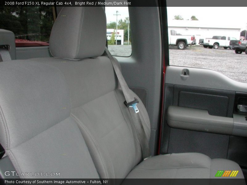 Bright Red / Medium/Dark Flint 2008 Ford F150 XL Regular Cab 4x4