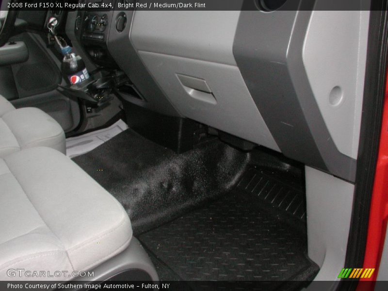 Bright Red / Medium/Dark Flint 2008 Ford F150 XL Regular Cab 4x4