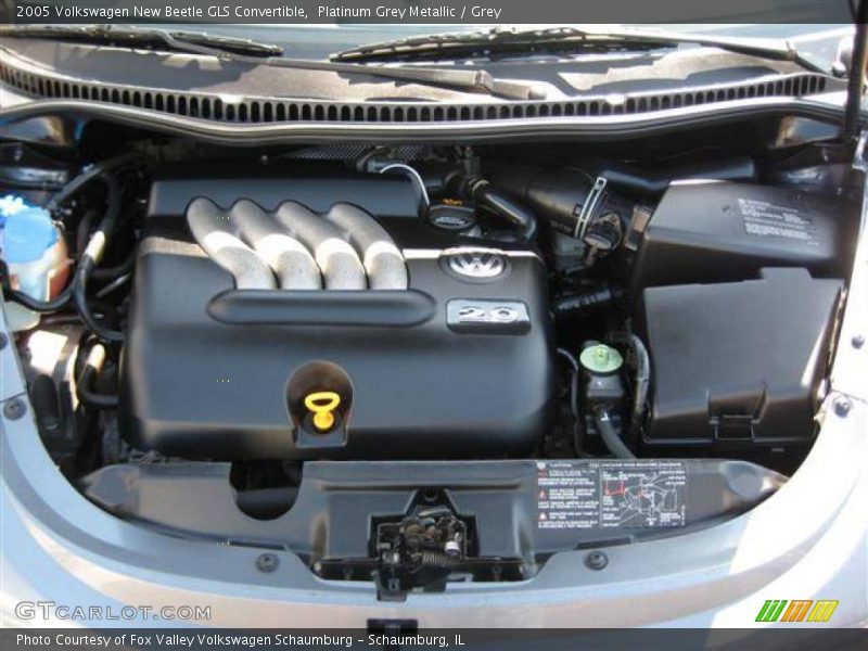 Platinum Grey Metallic / Grey 2005 Volkswagen New Beetle GLS Convertible