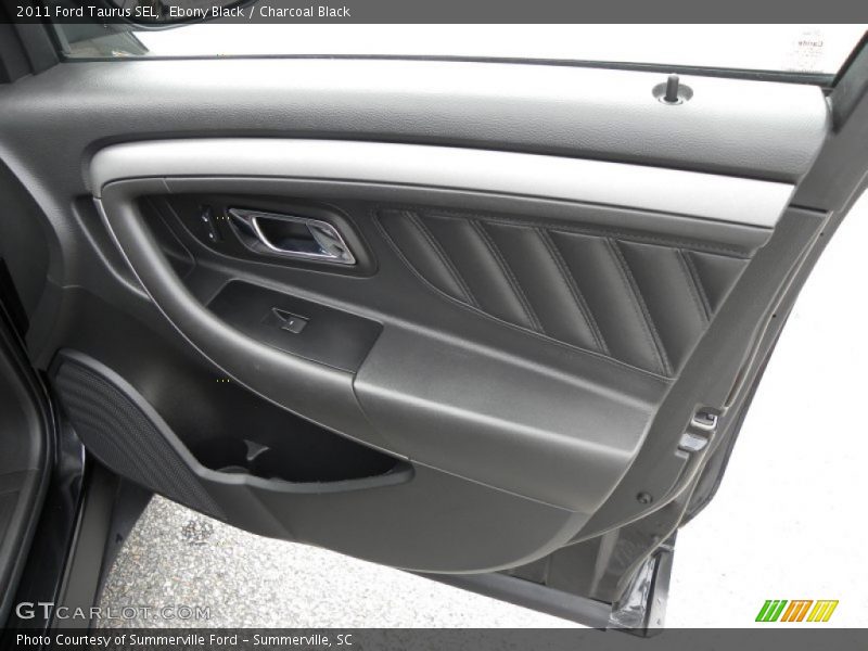 Ebony Black / Charcoal Black 2011 Ford Taurus SEL