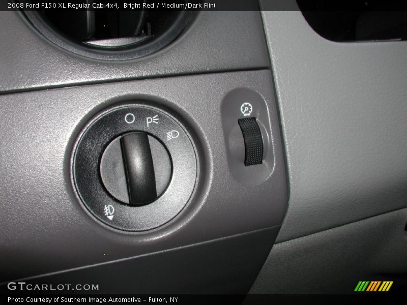 Bright Red / Medium/Dark Flint 2008 Ford F150 XL Regular Cab 4x4
