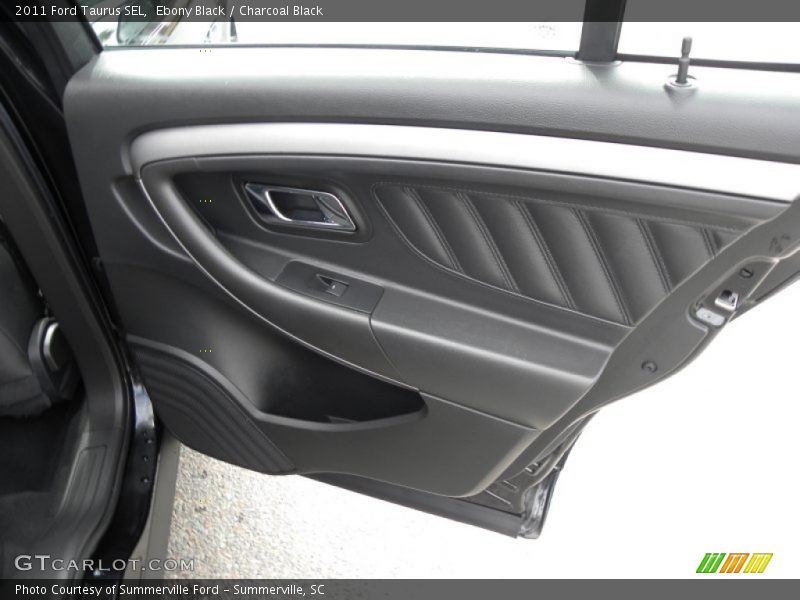 Ebony Black / Charcoal Black 2011 Ford Taurus SEL