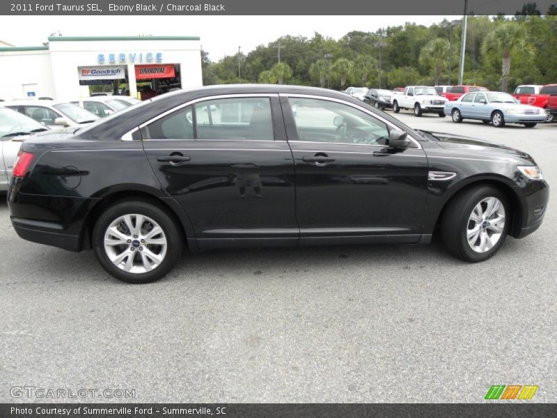 Ebony Black / Charcoal Black 2011 Ford Taurus SEL