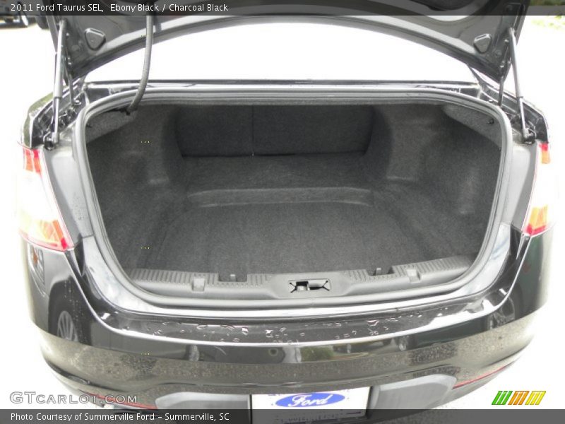 Ebony Black / Charcoal Black 2011 Ford Taurus SEL