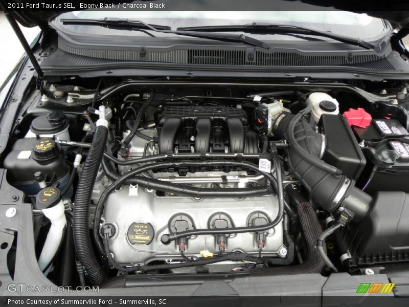 Ebony Black / Charcoal Black 2011 Ford Taurus SEL