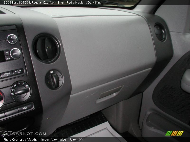 Bright Red / Medium/Dark Flint 2008 Ford F150 XL Regular Cab 4x4