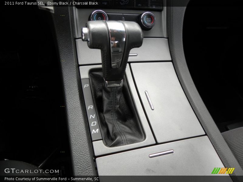 Ebony Black / Charcoal Black 2011 Ford Taurus SEL