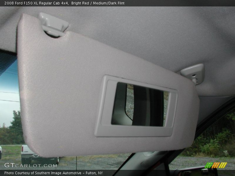 Bright Red / Medium/Dark Flint 2008 Ford F150 XL Regular Cab 4x4
