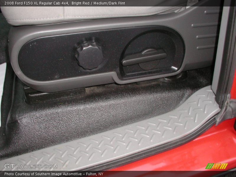 Bright Red / Medium/Dark Flint 2008 Ford F150 XL Regular Cab 4x4