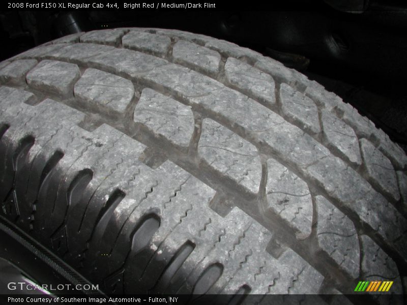 Bright Red / Medium/Dark Flint 2008 Ford F150 XL Regular Cab 4x4