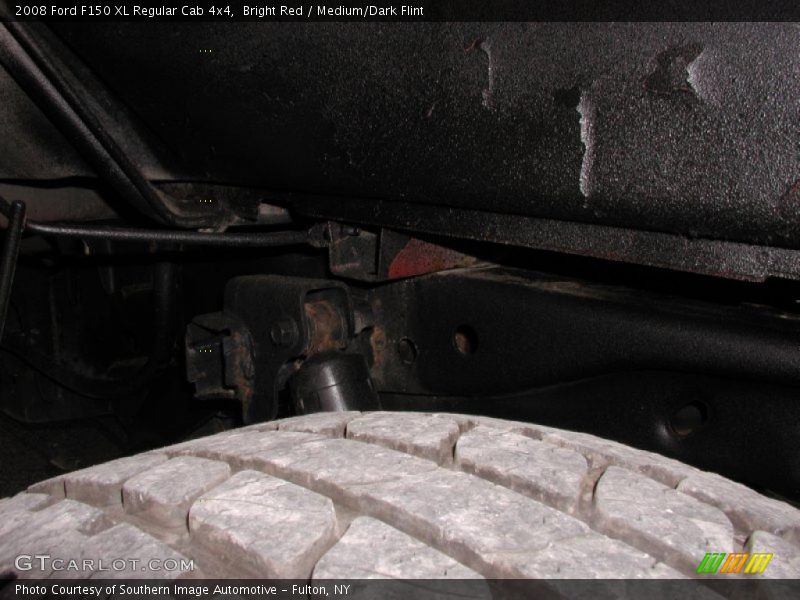 Bright Red / Medium/Dark Flint 2008 Ford F150 XL Regular Cab 4x4