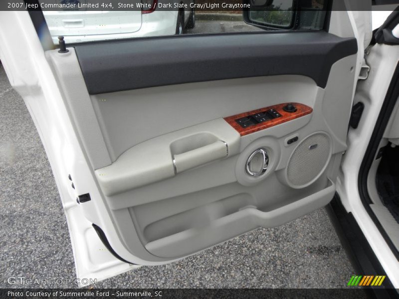 Stone White / Dark Slate Gray/Light Graystone 2007 Jeep Commander Limited 4x4
