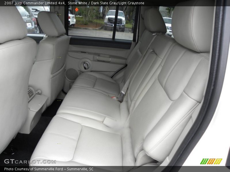 Stone White / Dark Slate Gray/Light Graystone 2007 Jeep Commander Limited 4x4