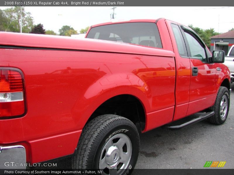 Bright Red / Medium/Dark Flint 2008 Ford F150 XL Regular Cab 4x4