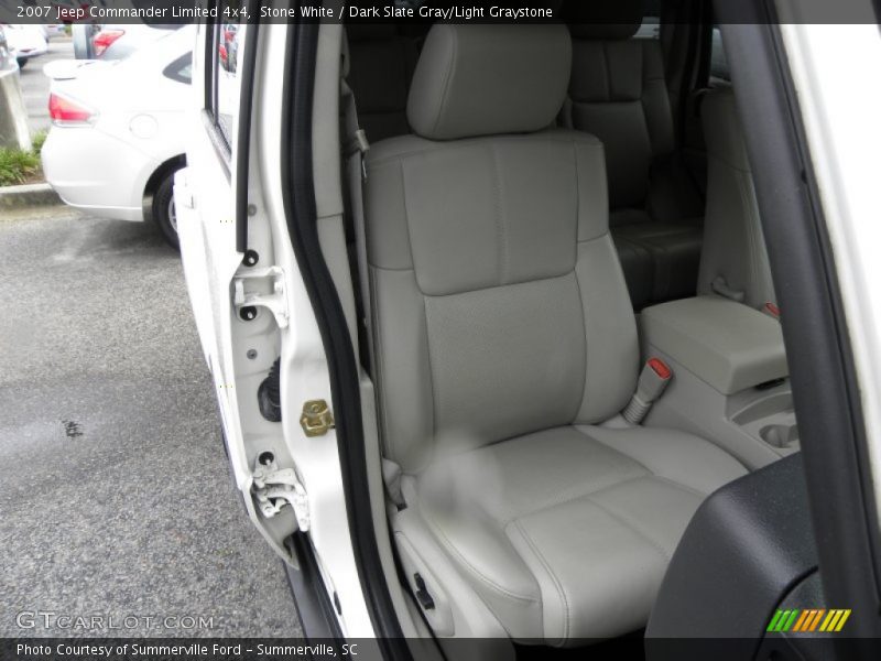 Stone White / Dark Slate Gray/Light Graystone 2007 Jeep Commander Limited 4x4