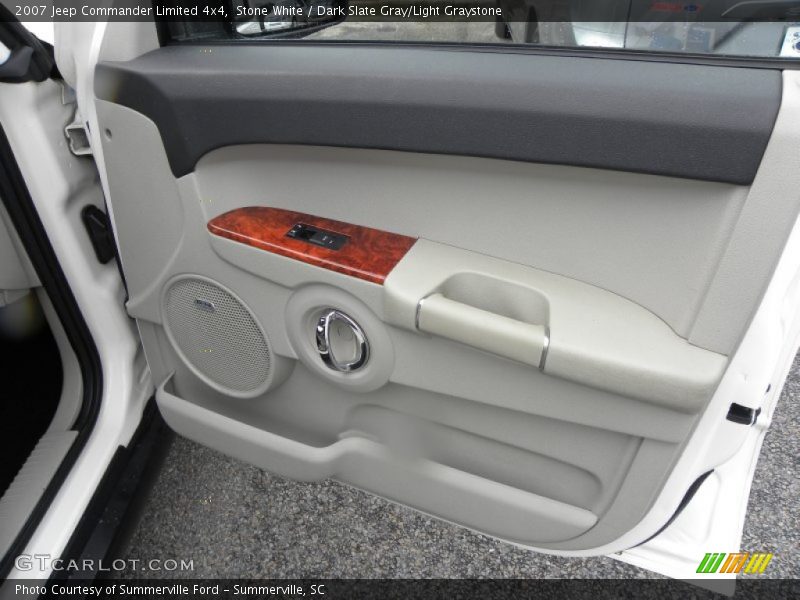 Stone White / Dark Slate Gray/Light Graystone 2007 Jeep Commander Limited 4x4