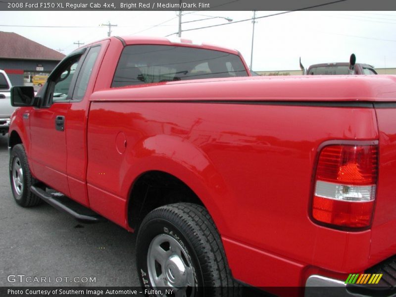Bright Red / Medium/Dark Flint 2008 Ford F150 XL Regular Cab 4x4