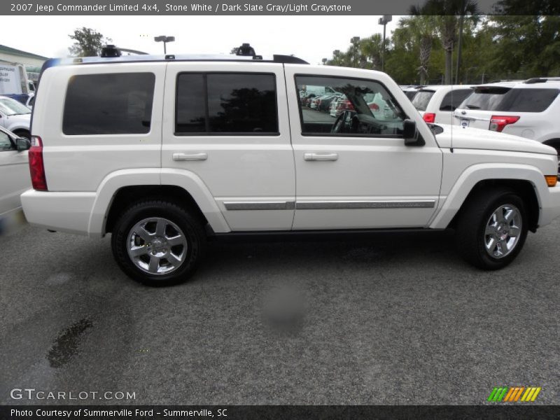 Stone White / Dark Slate Gray/Light Graystone 2007 Jeep Commander Limited 4x4