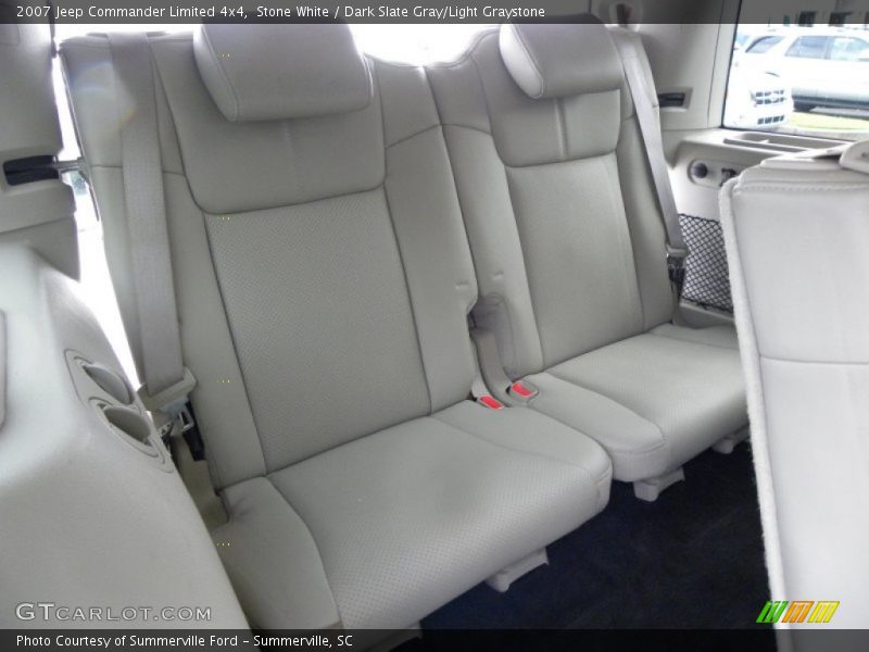 Stone White / Dark Slate Gray/Light Graystone 2007 Jeep Commander Limited 4x4