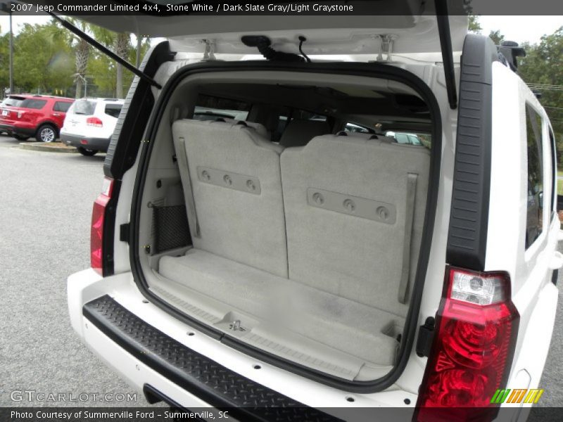 Stone White / Dark Slate Gray/Light Graystone 2007 Jeep Commander Limited 4x4