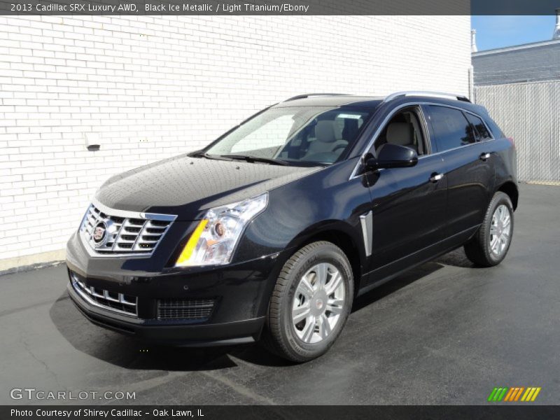 Black Ice Metallic / Light Titanium/Ebony 2013 Cadillac SRX Luxury AWD