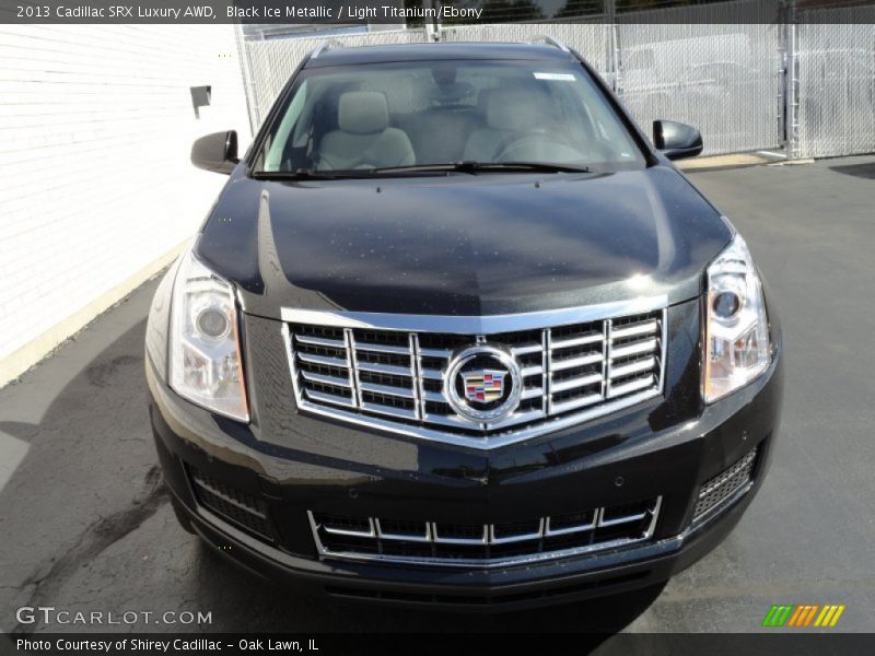 Black Ice Metallic / Light Titanium/Ebony 2013 Cadillac SRX Luxury AWD