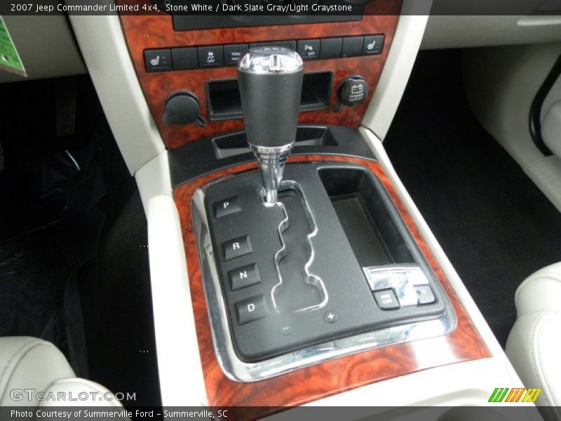Stone White / Dark Slate Gray/Light Graystone 2007 Jeep Commander Limited 4x4