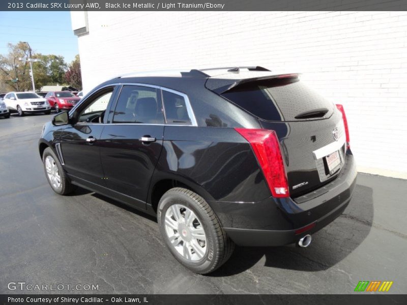 Black Ice Metallic / Light Titanium/Ebony 2013 Cadillac SRX Luxury AWD