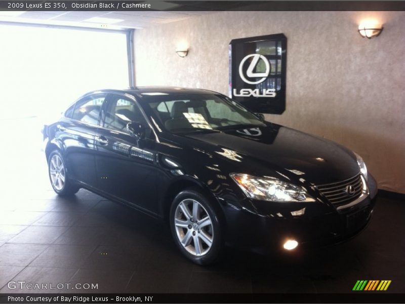 Obsidian Black / Cashmere 2009 Lexus ES 350