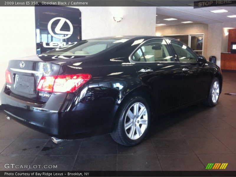 Obsidian Black / Cashmere 2009 Lexus ES 350