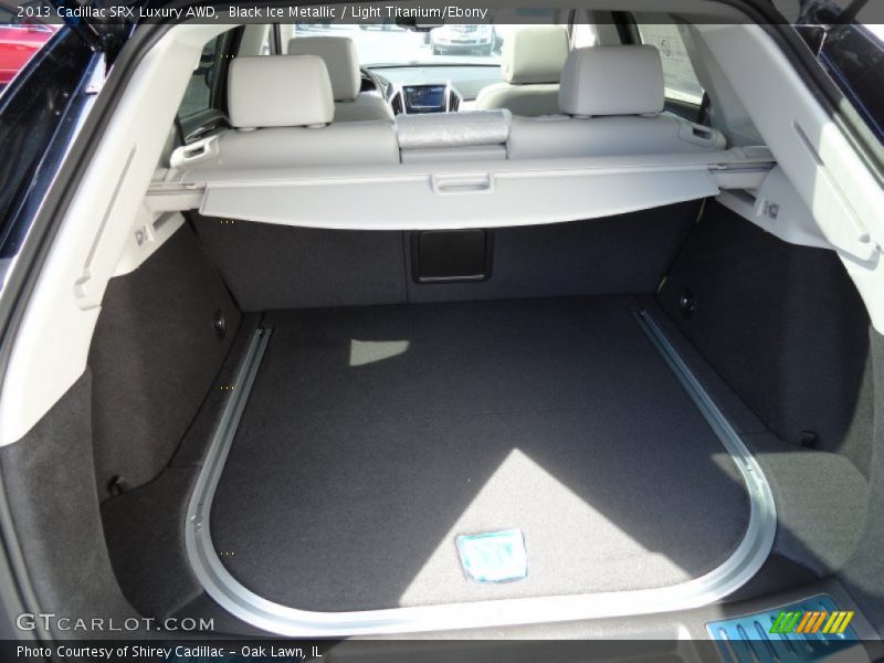 Black Ice Metallic / Light Titanium/Ebony 2013 Cadillac SRX Luxury AWD