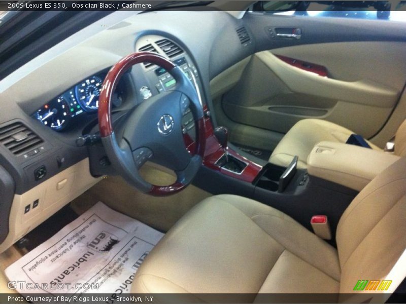 Obsidian Black / Cashmere 2009 Lexus ES 350