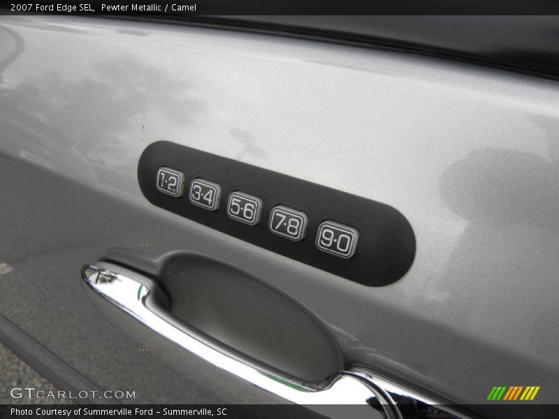 Pewter Metallic / Camel 2007 Ford Edge SEL